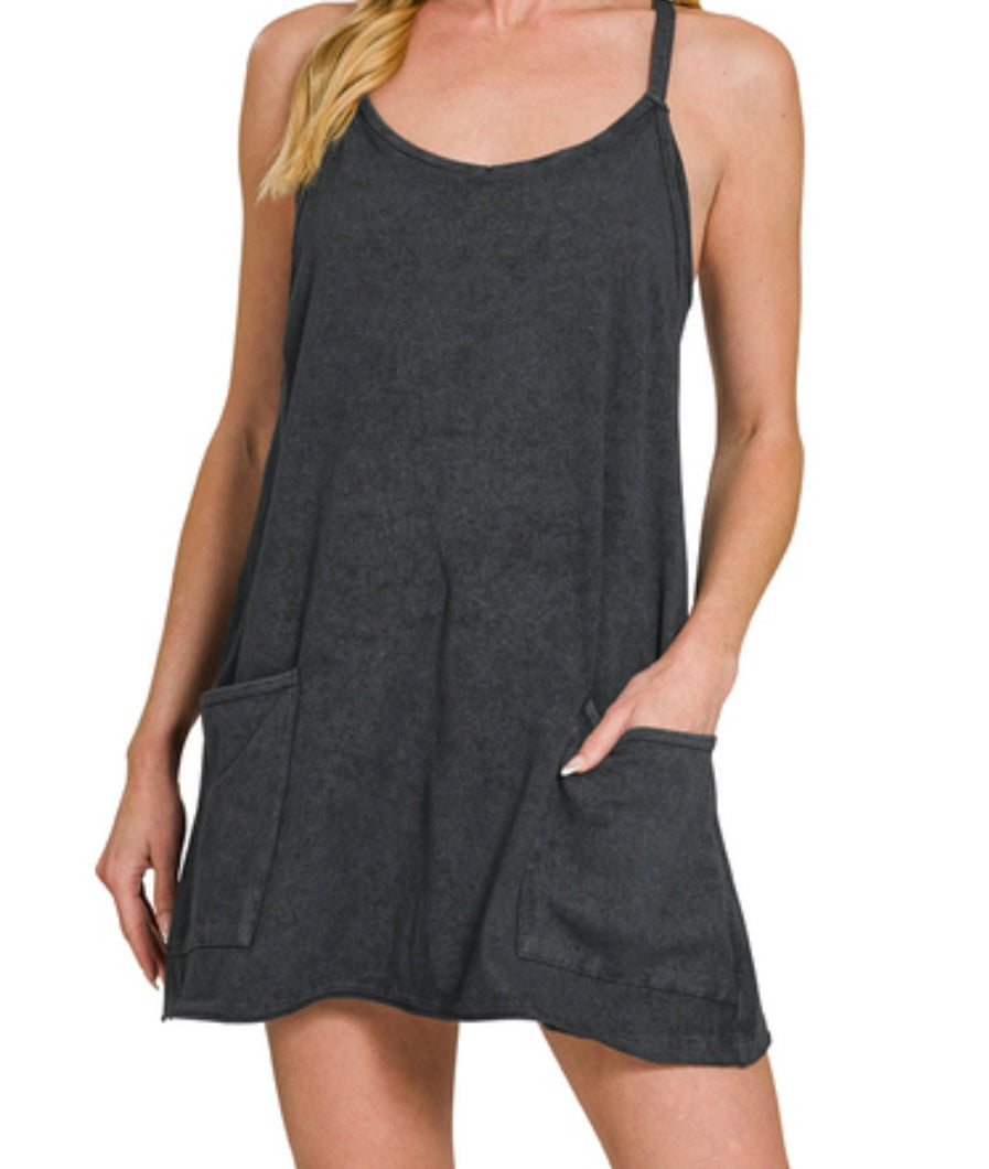ATHLETIC ROMPER DRESS